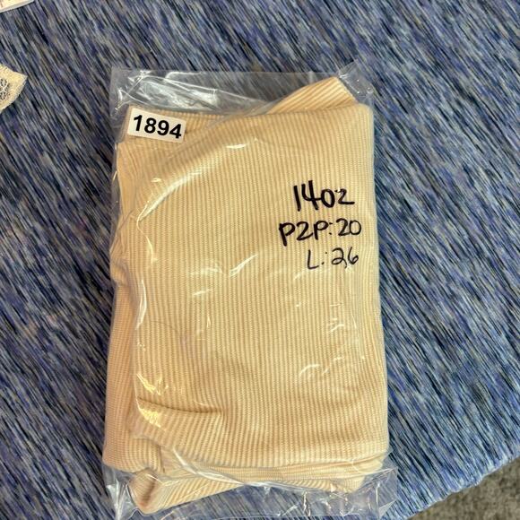 BTFBM Sweater Women S White Cream Mock Neck Long Sleeve Minimal Modest Office - Picture 6 of 6